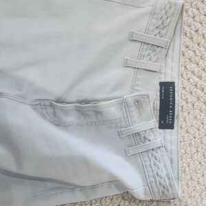 Veronica Beard Grant light blue jeans